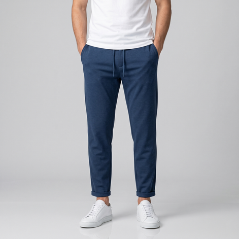 Men's Drawstring Tailored Trousers