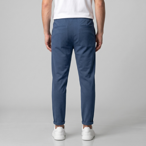 Men's Drawstring Tailored Trousers