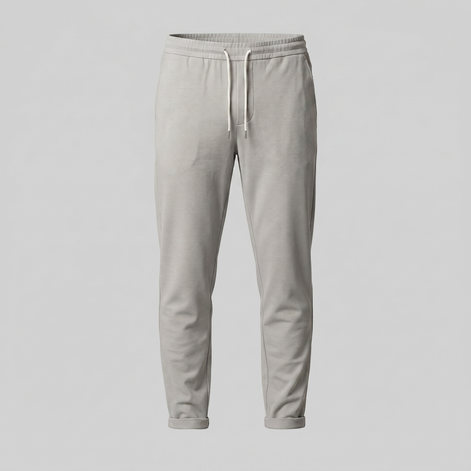 Men's Drawstring Tailored Trousers