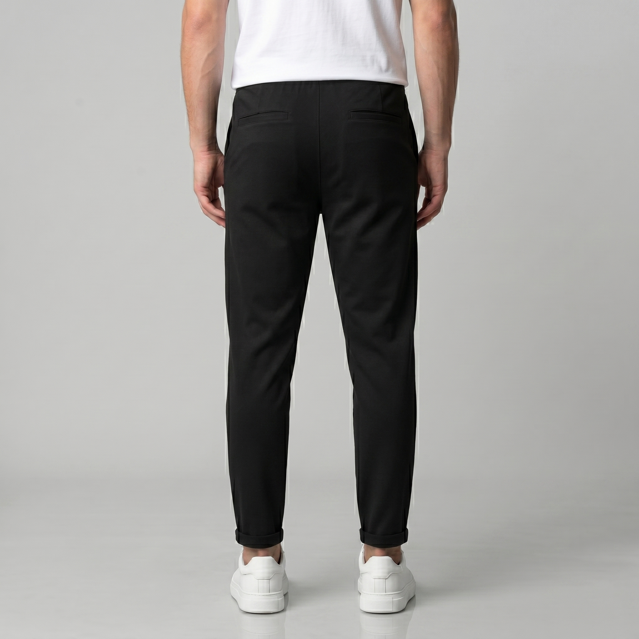 Men's Drawstring Tailored Trousers