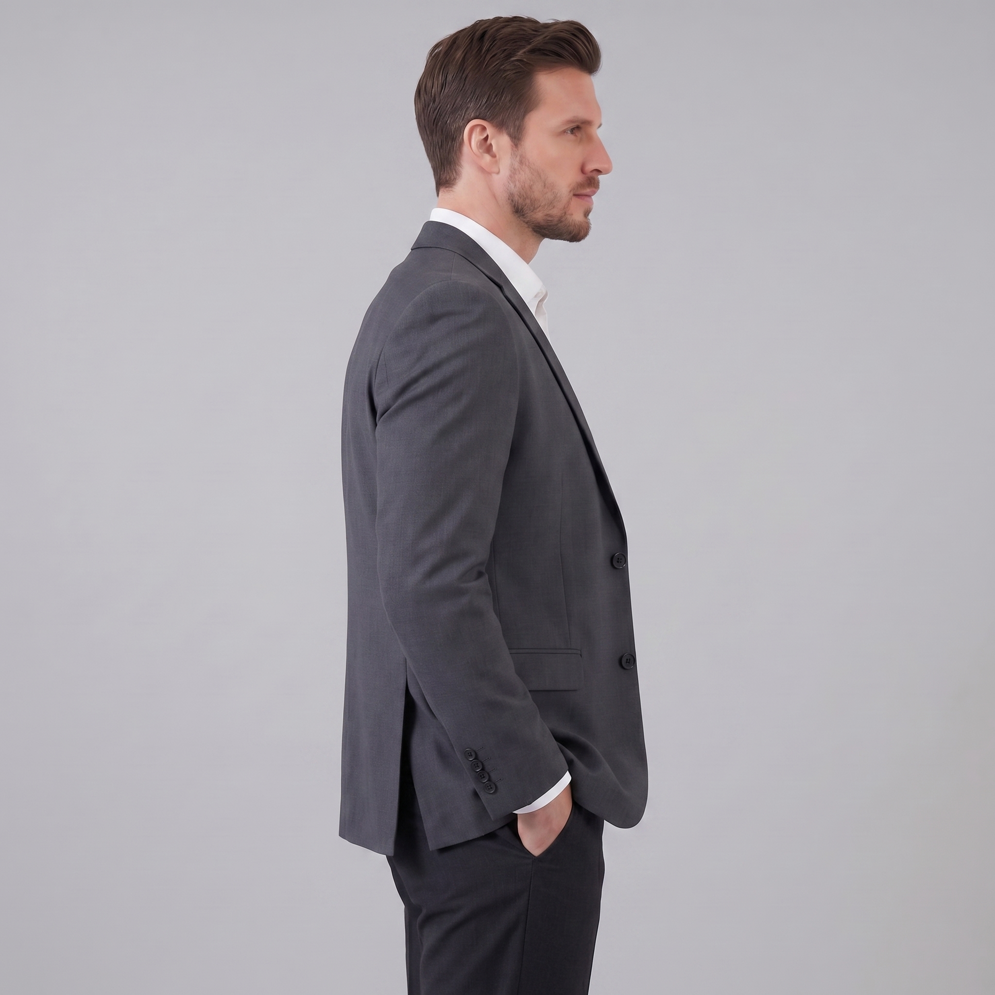 Men's Elegant Blazer Jacket for Business and Formal Wear