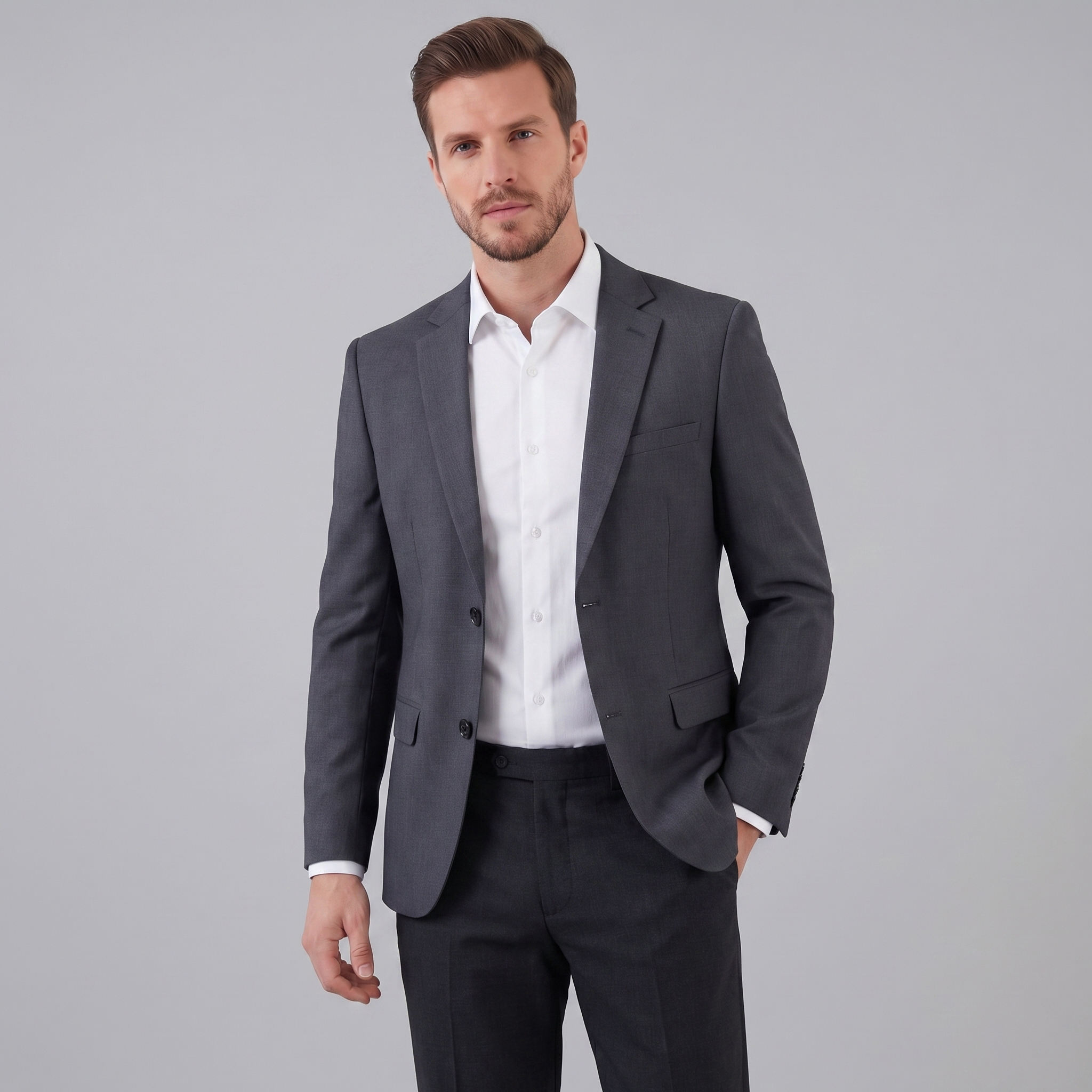 Men's Elegant Blazer Jacket for Business and Formal Wear