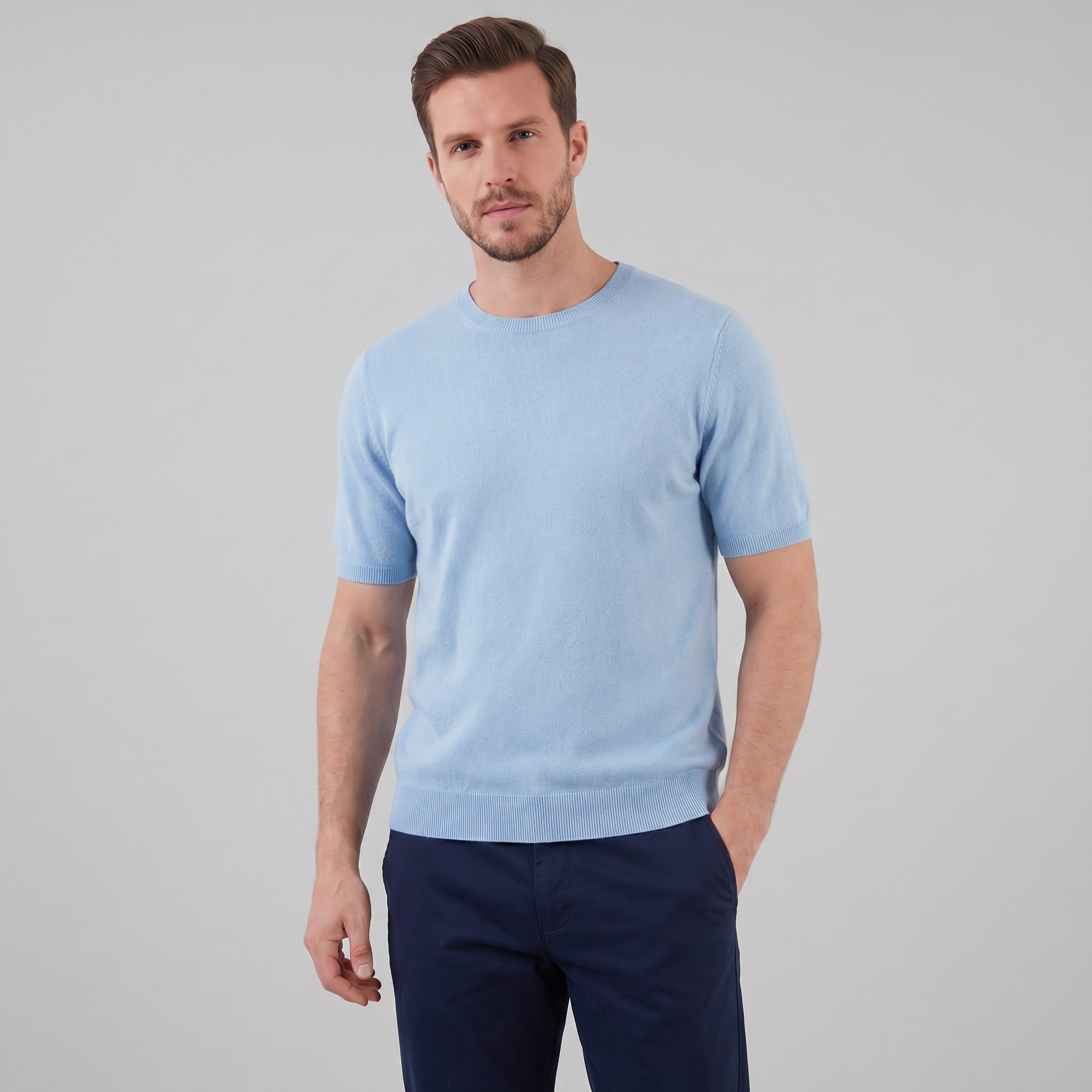 Men's Elegant Short Sleeve T-Shirt