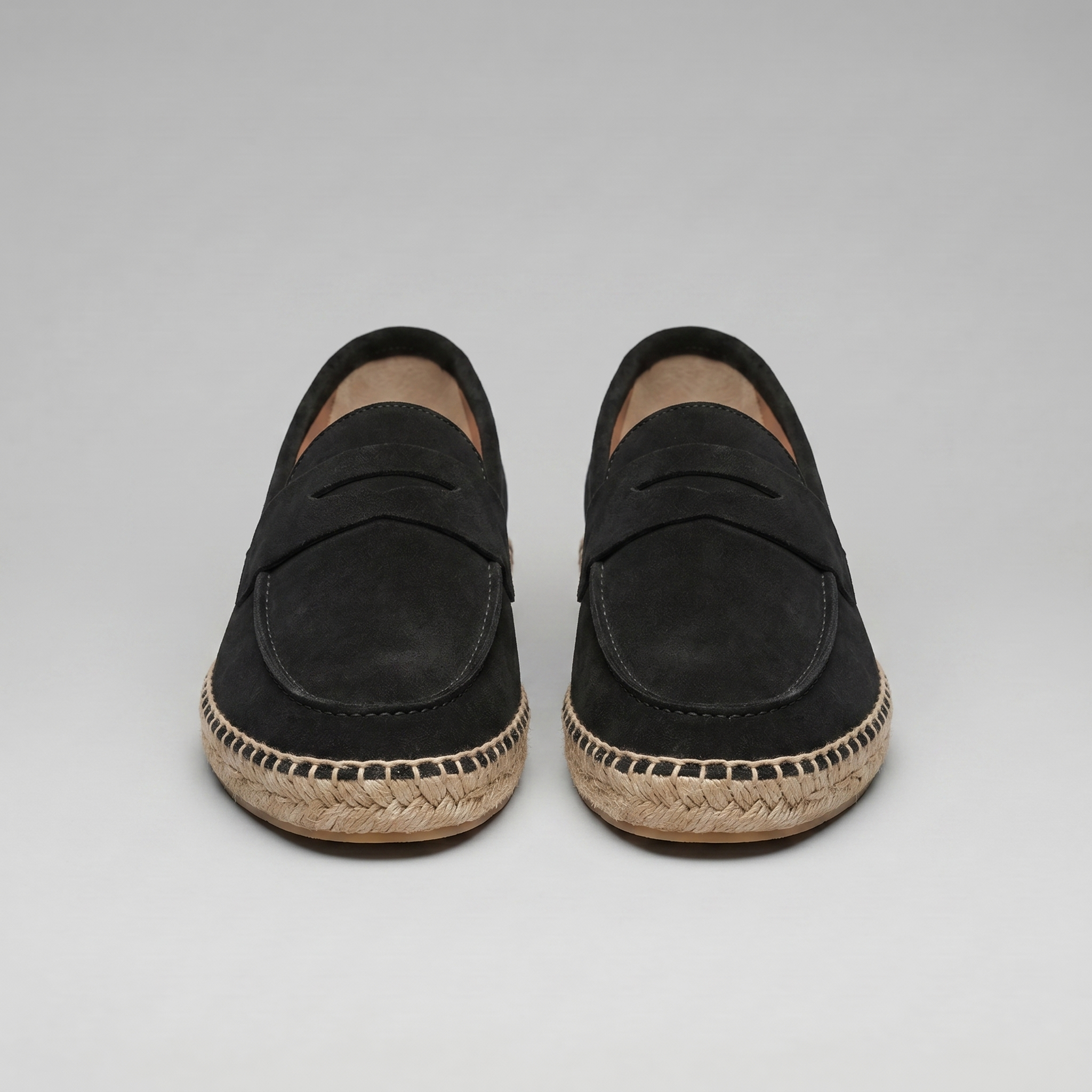 Men's Espadrille Penny Loafers