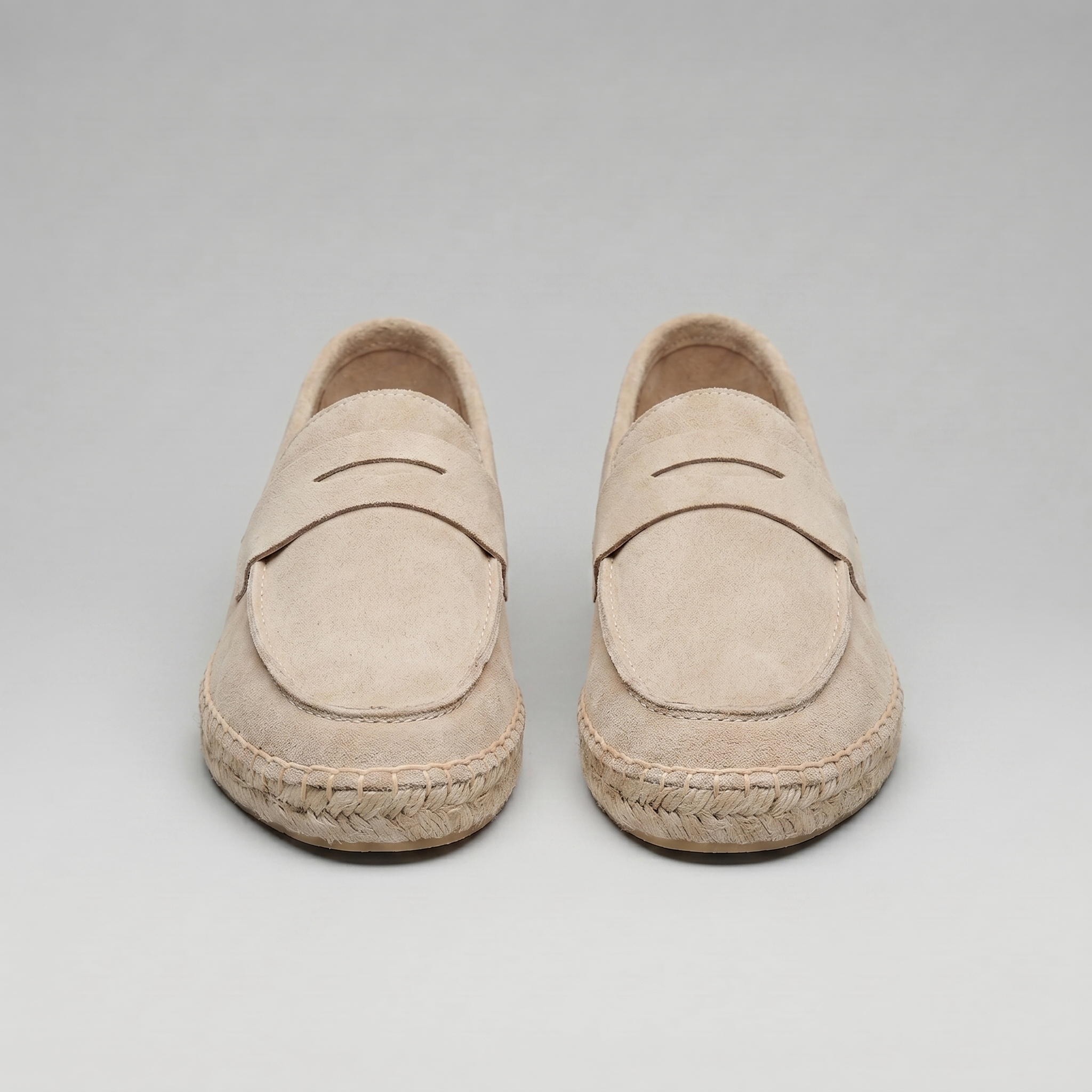 Men's Espadrille Penny Loafers