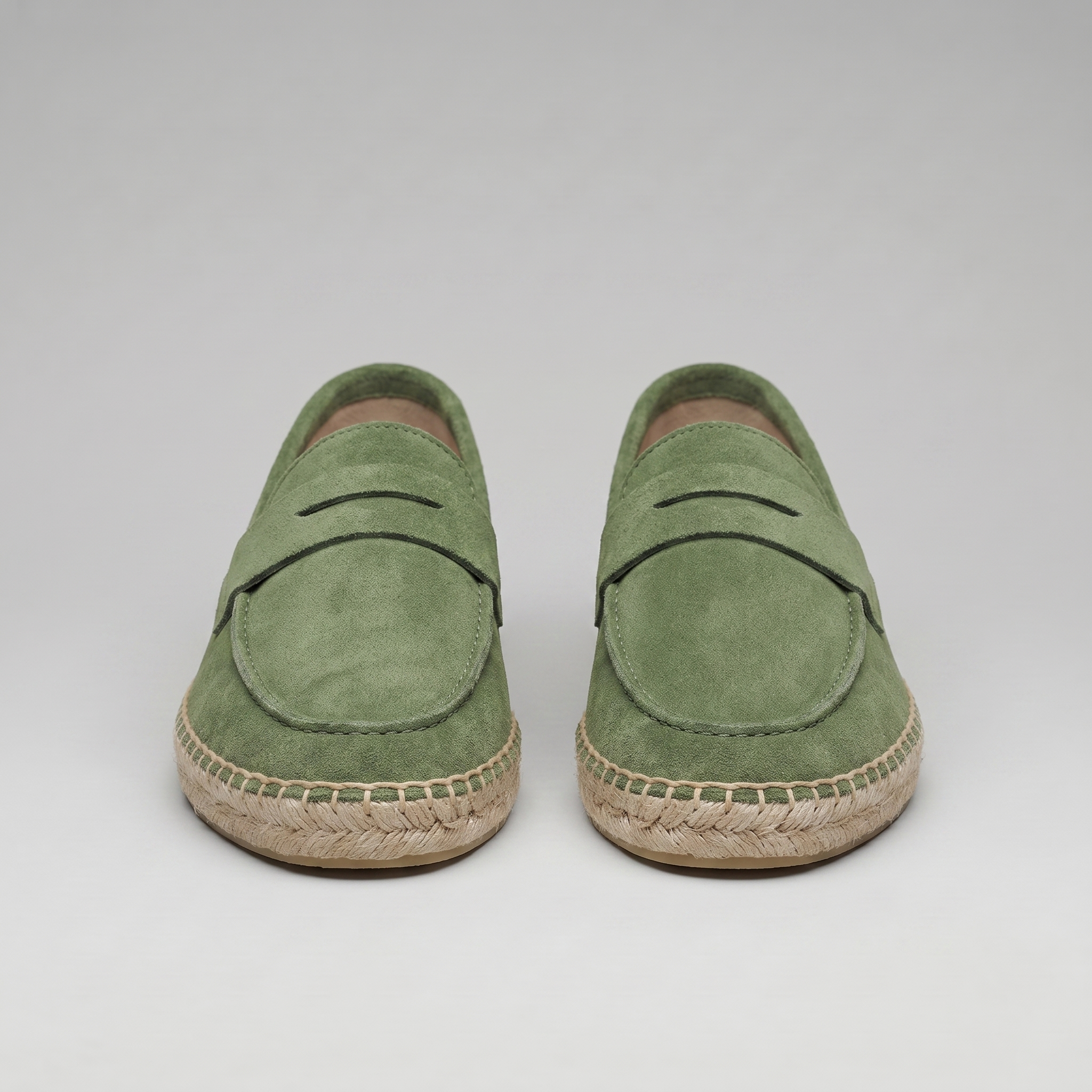 Men's Espadrille Penny Loafers