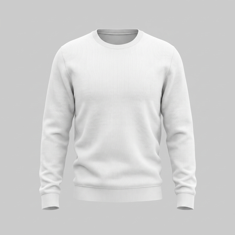Men's Fine Knit Crew Neck Sweater