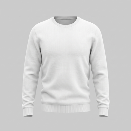 Men's Fine Knit Crew Neck Sweater