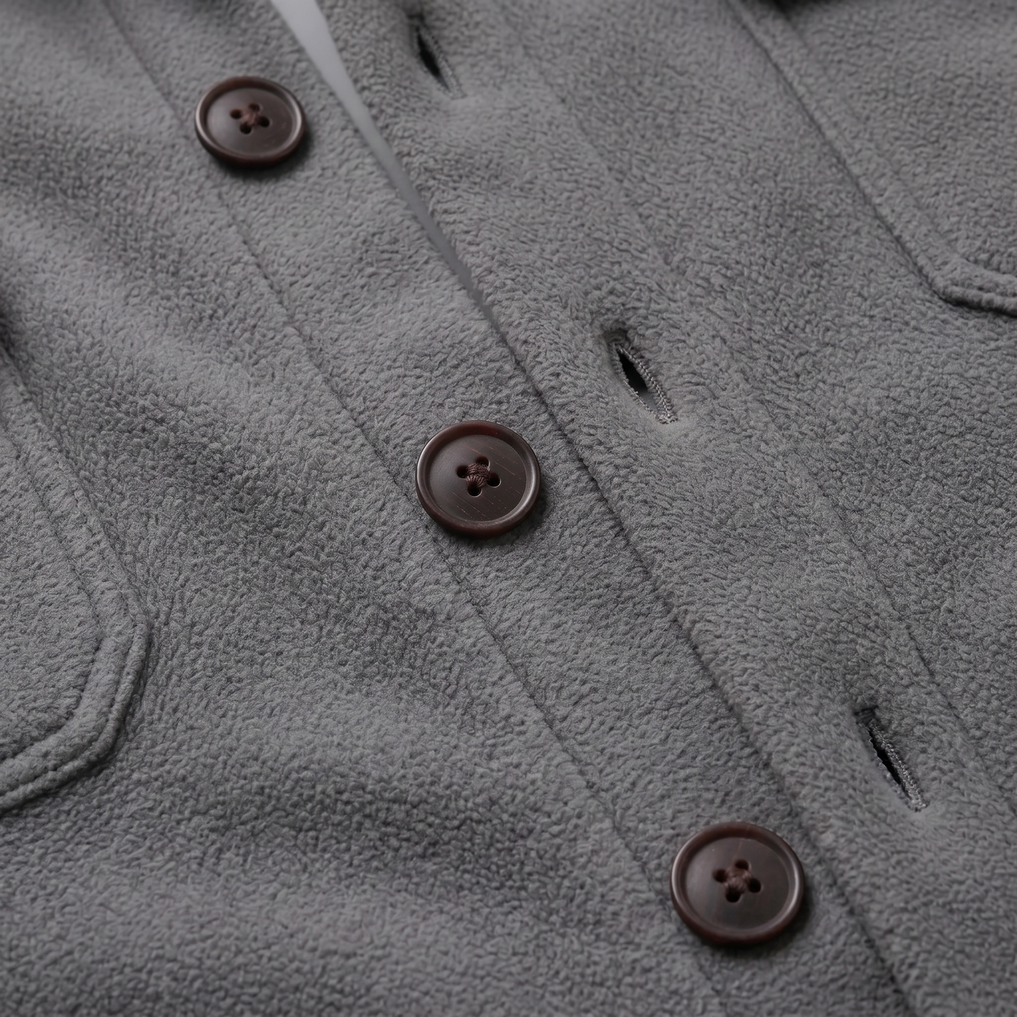 Men's Fleece Overshirt Jacket