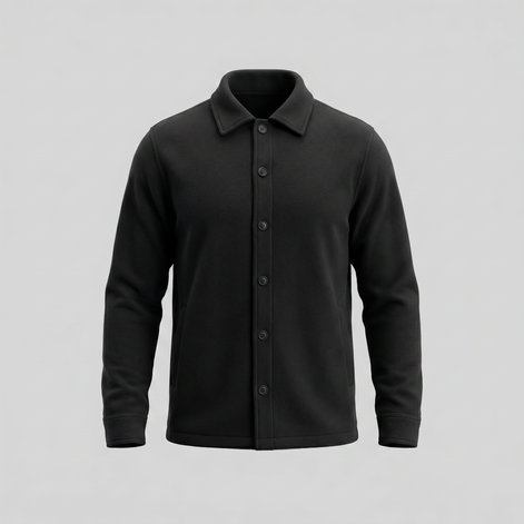 Men's Fleece Overshirt Jacket