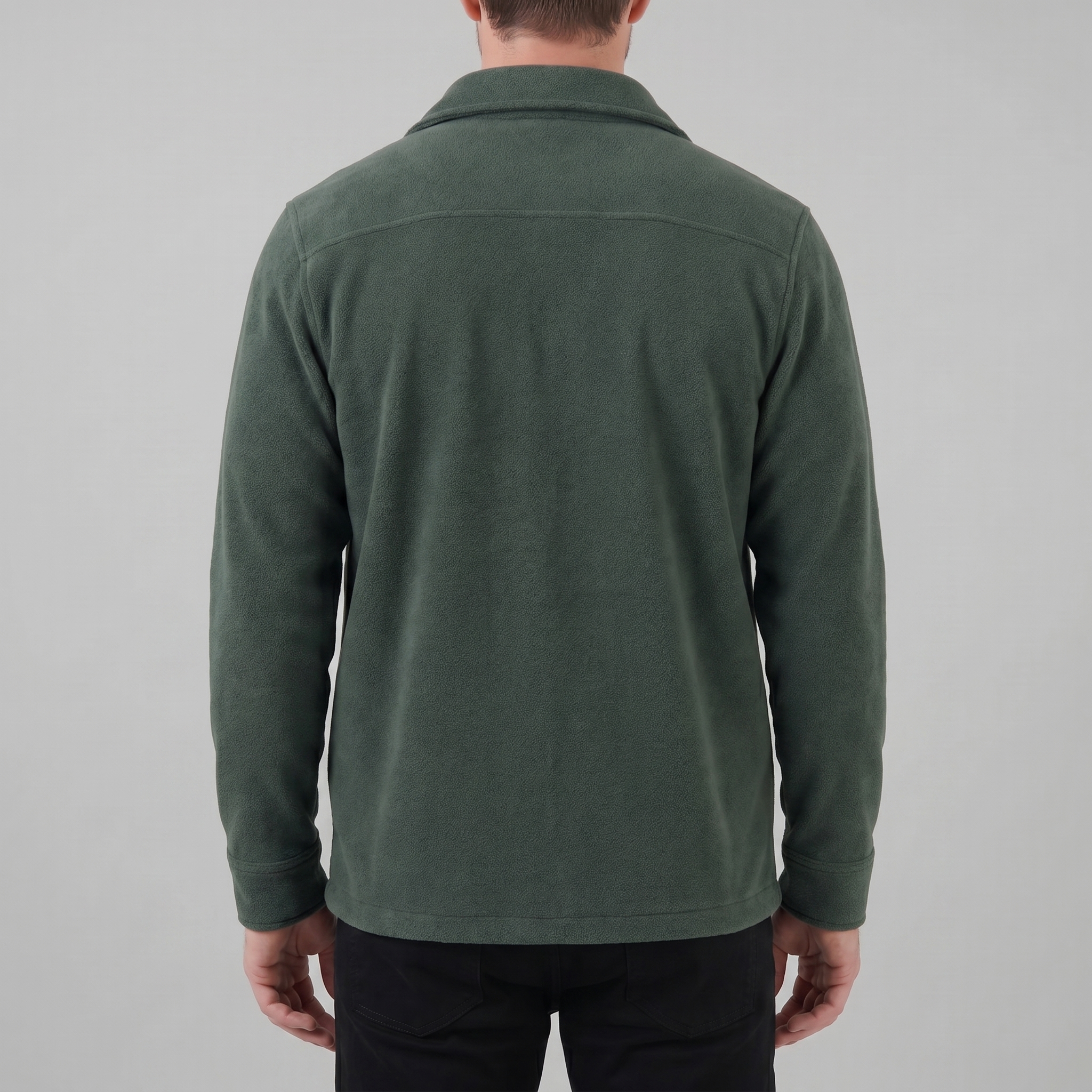 Men's Fleece Overshirt Jacket