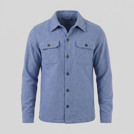 Men's Fleece Overshirt Jacket