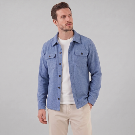 Men's Fleece Overshirt Jacket