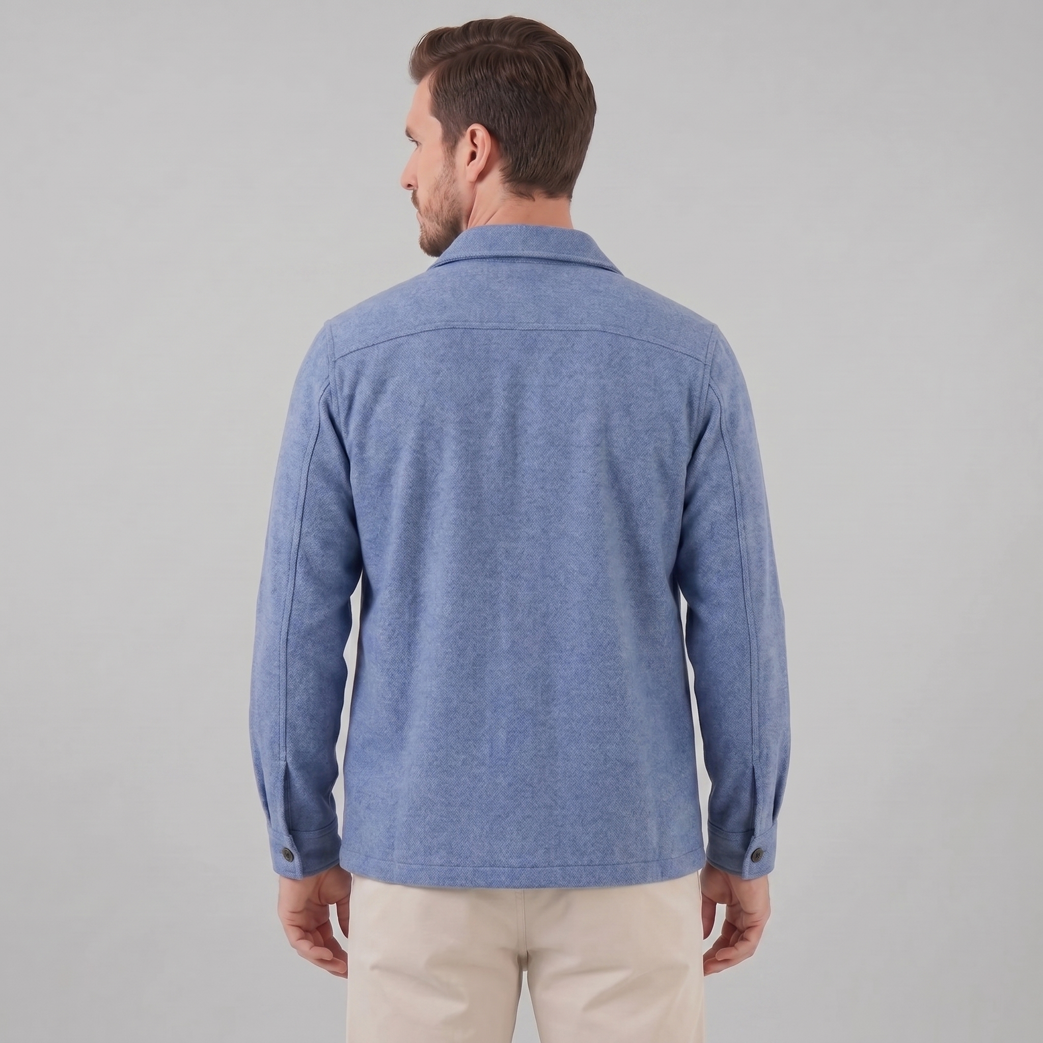 Men's Fleece Overshirt Jacket