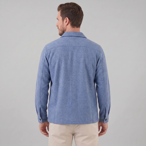 Men's Fleece Overshirt Jacket