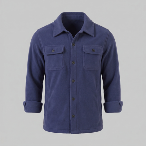 Men's Fleece Overshirt Jacket