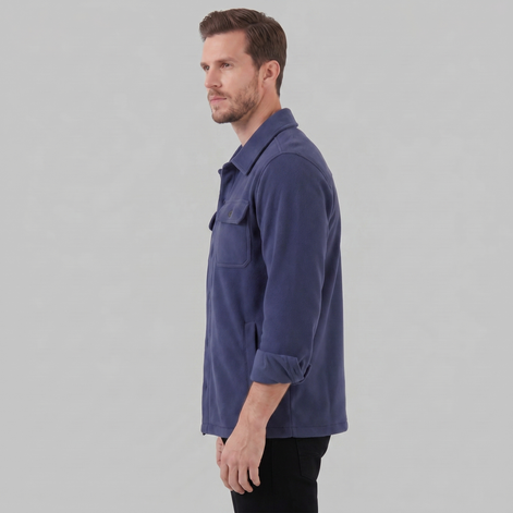 Men's Fleece Overshirt Jacket