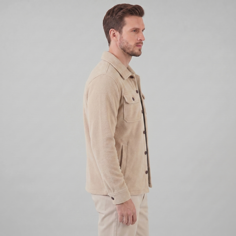 Men's Fleece Overshirt Jacket