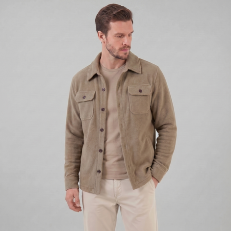 Men's Fleece Overshirt Jacket