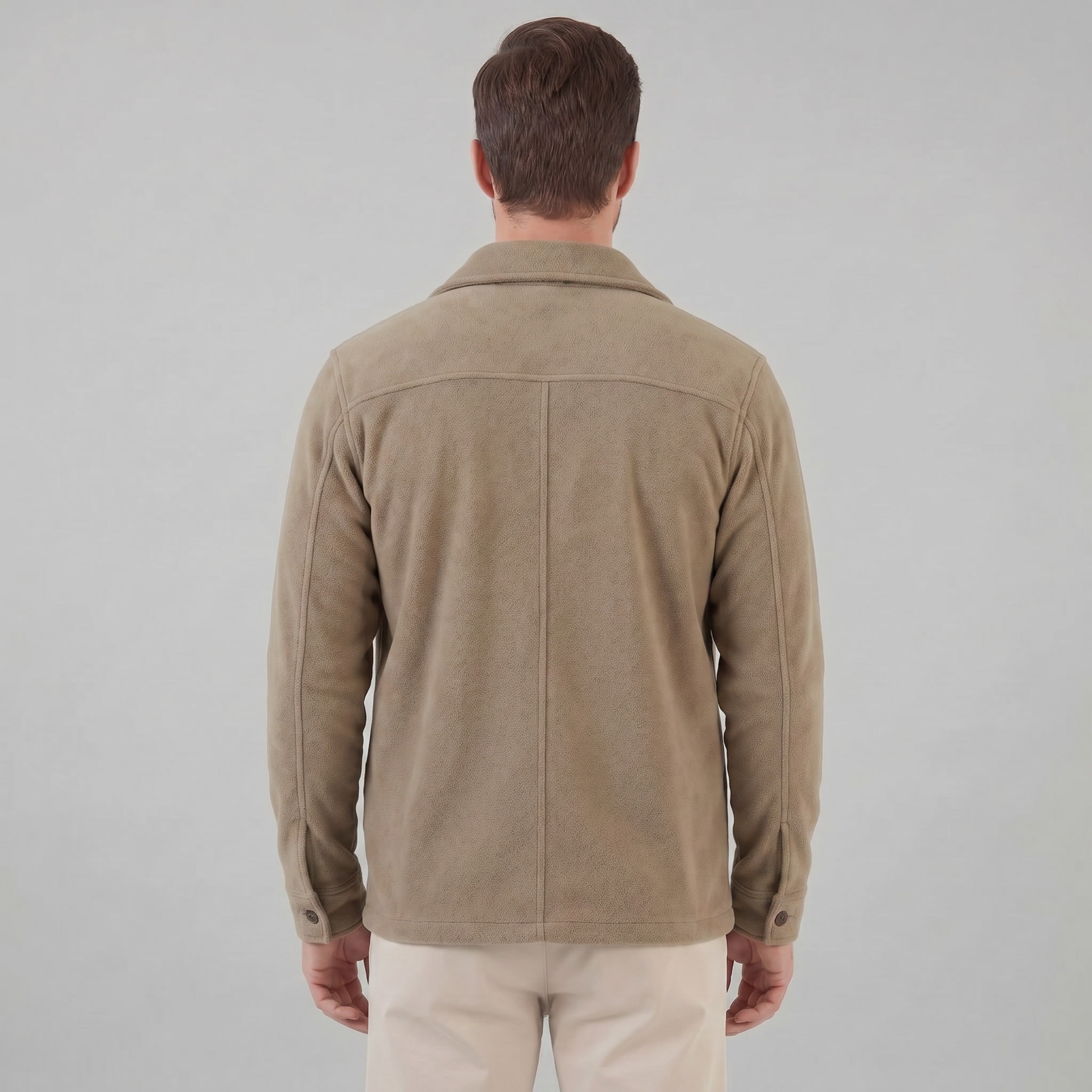 Men's Fleece Overshirt Jacket