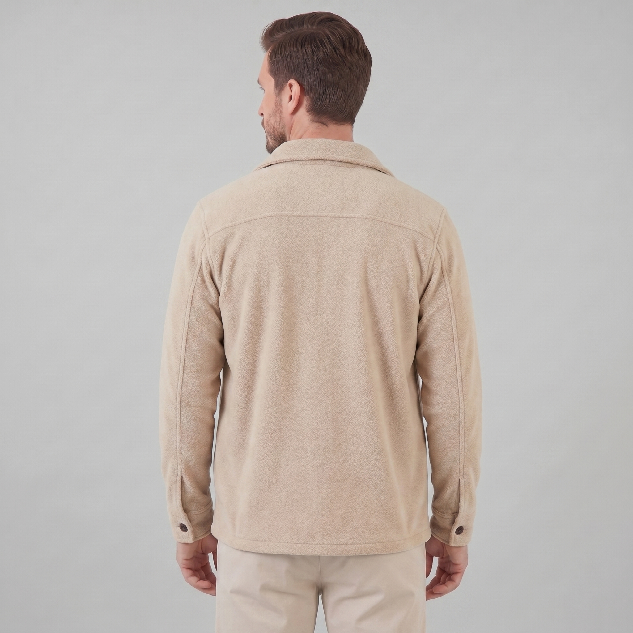 Men's Fleece Overshirt Jacket