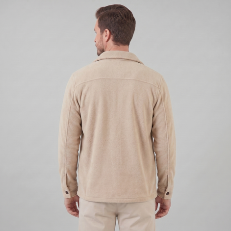 Men's Fleece Overshirt Jacket