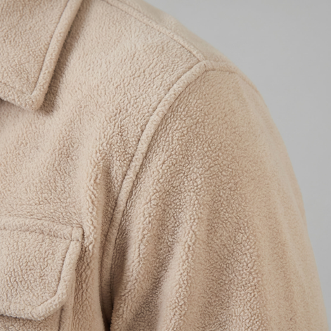 Men's Fleece Overshirt Jacket