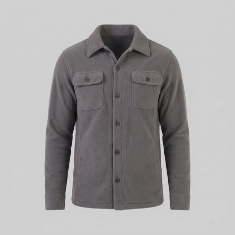 Men's Fleece Overshirt Jacket