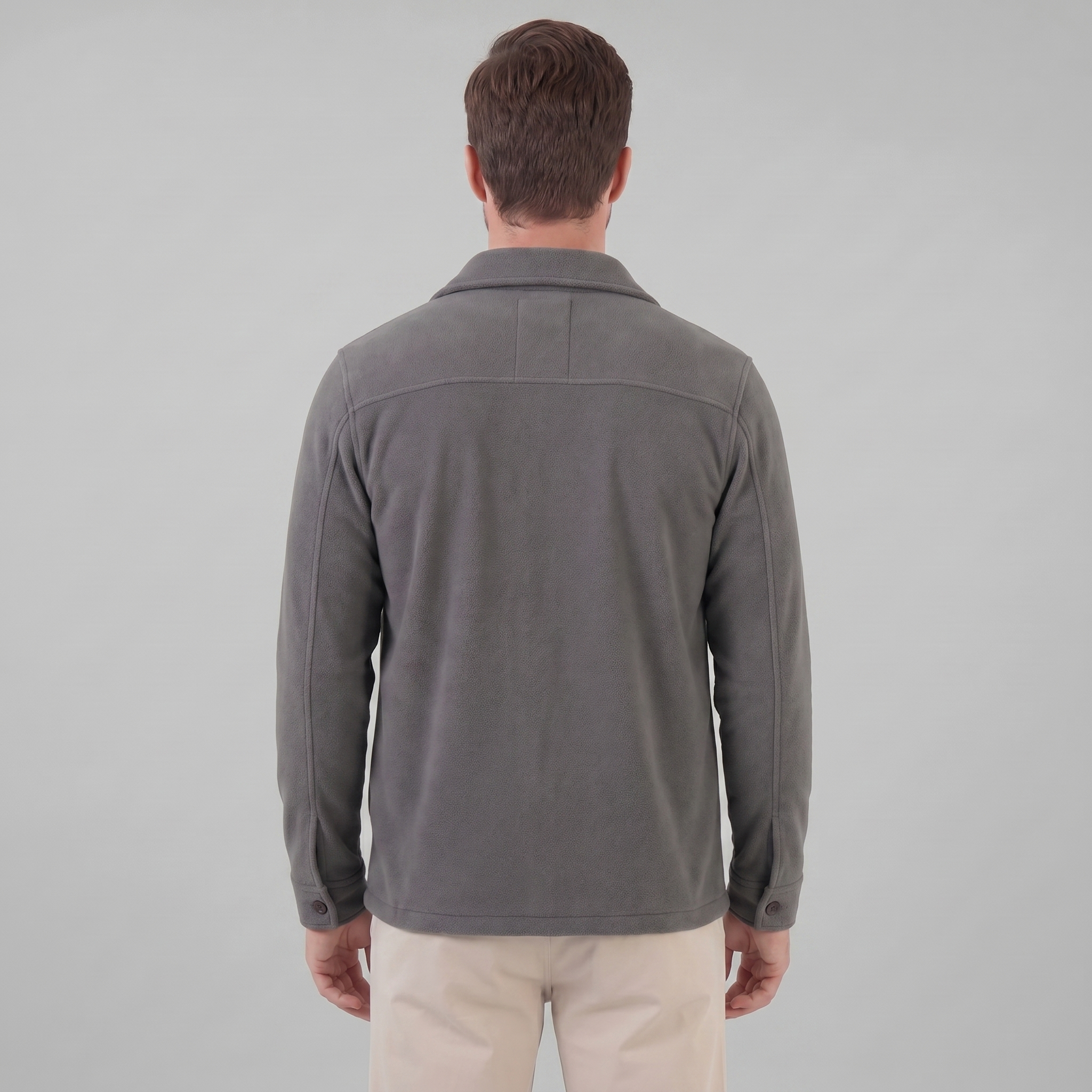 Men's Fleece Overshirt Jacket