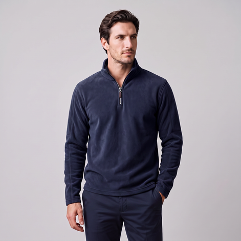 Men's Fleece Quarter-Zip Pullover
