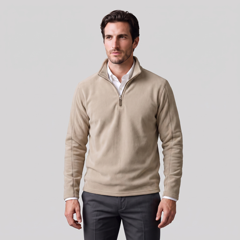 Men's Fleece Quarter-Zip Pullover