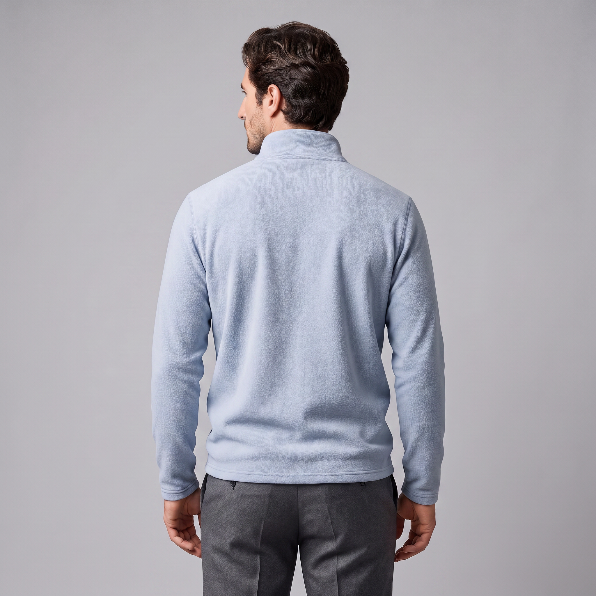 Men's Fleece Quarter-Zip Pullover