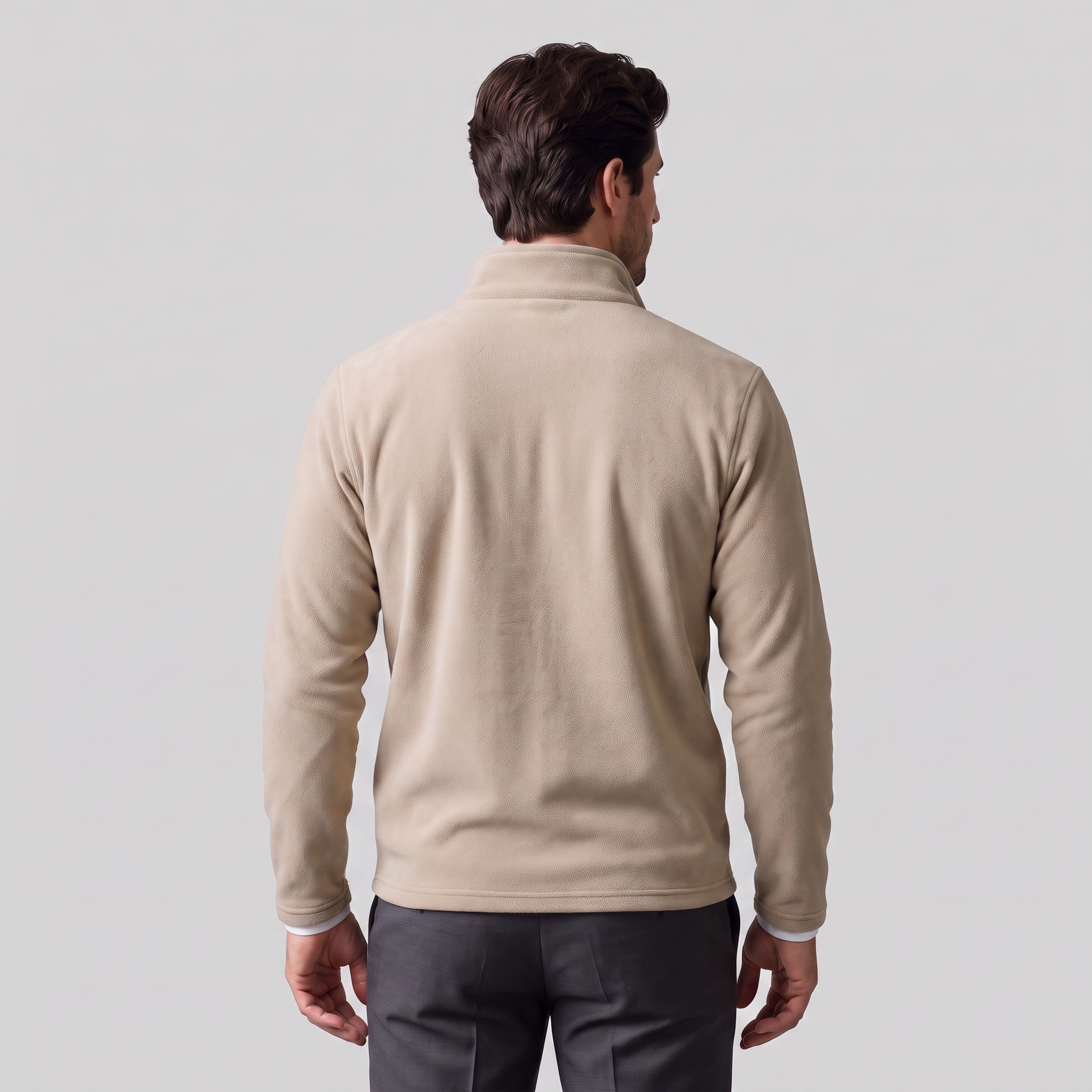 Men's Fleece Quarter-Zip Pullover