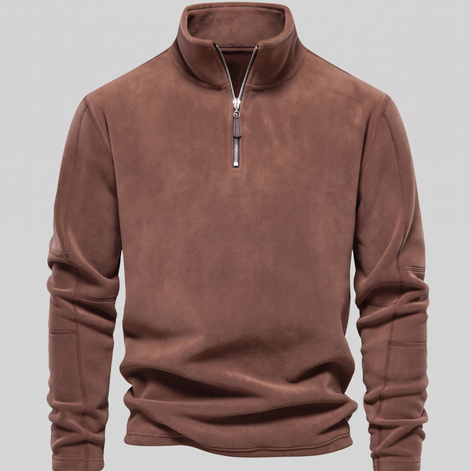 Men's Fleece Quarter-Zip Pullover
