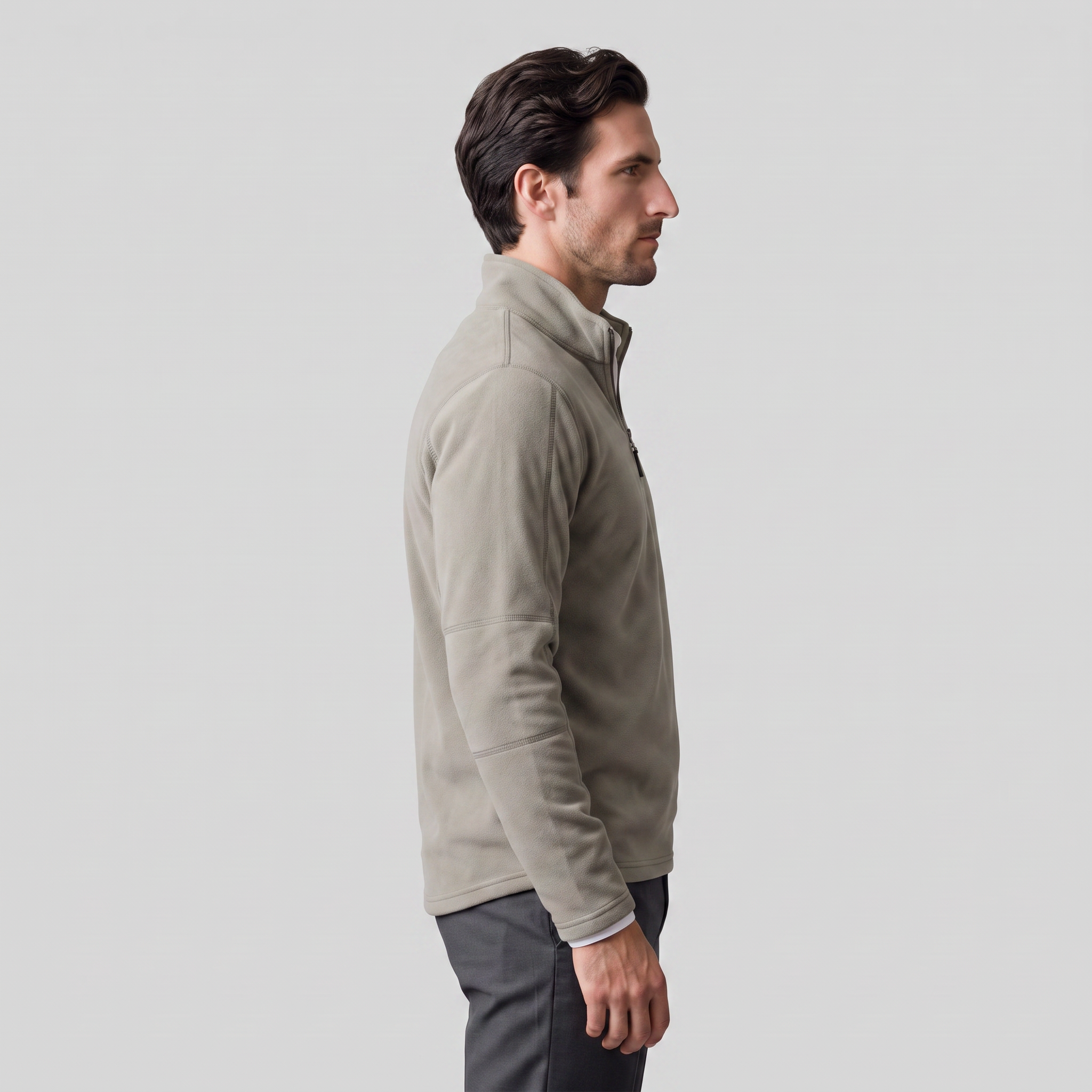 Men's Fleece Quarter-Zip Pullover