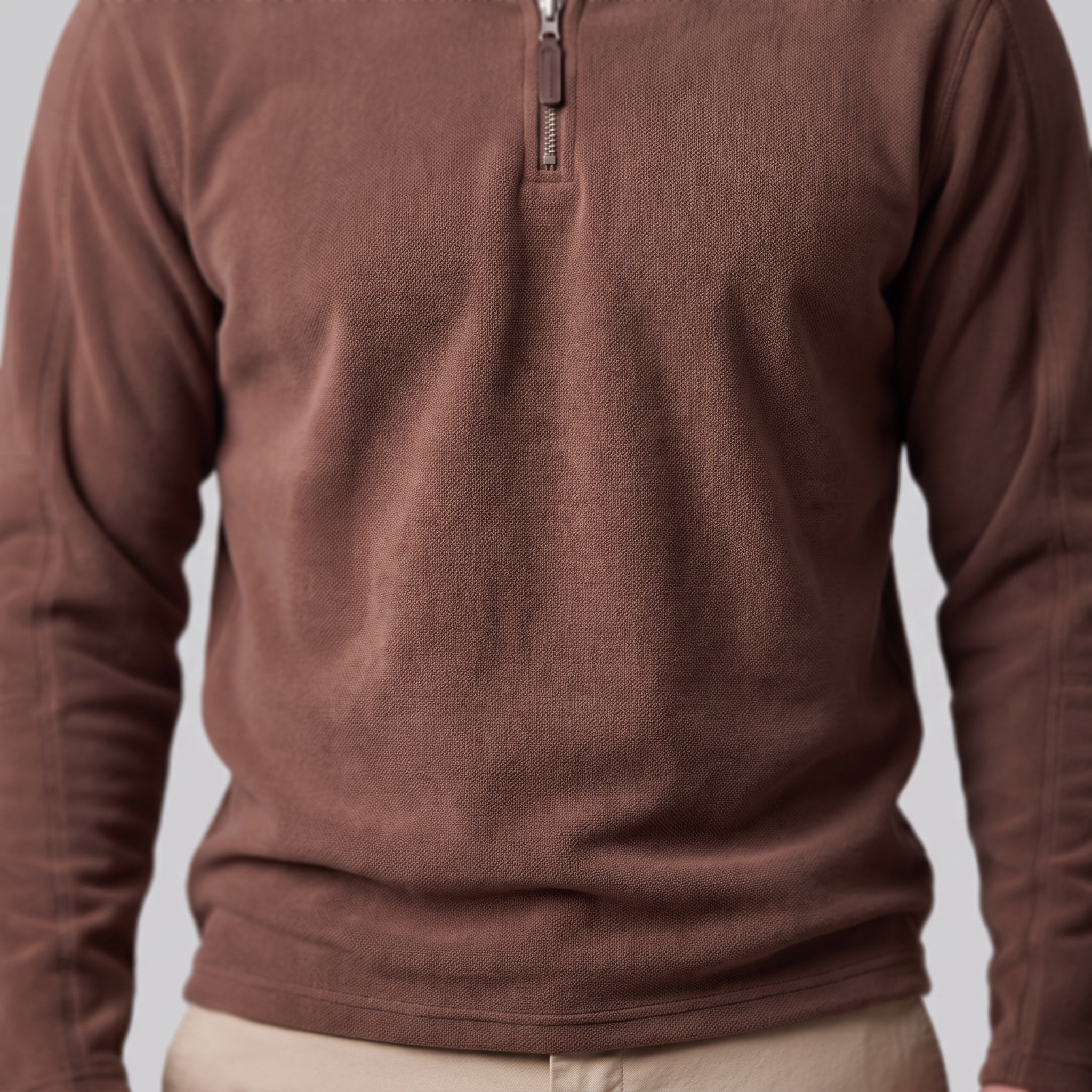 Men's Fleece Quarter-Zip Pullover