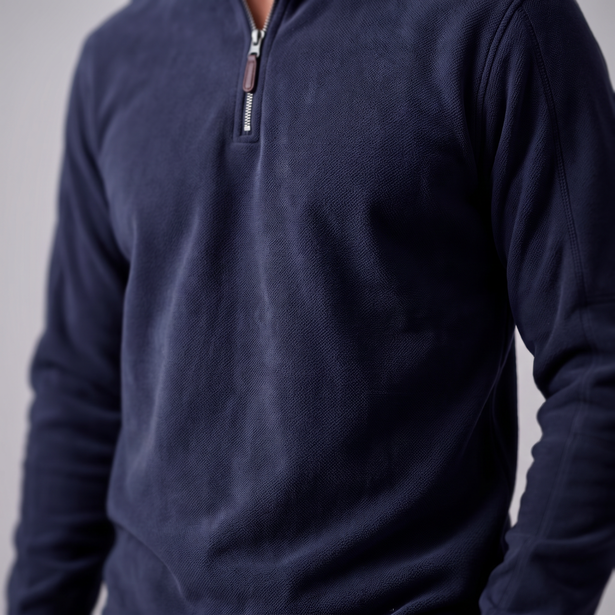 Men's Fleece Quarter-Zip Pullover