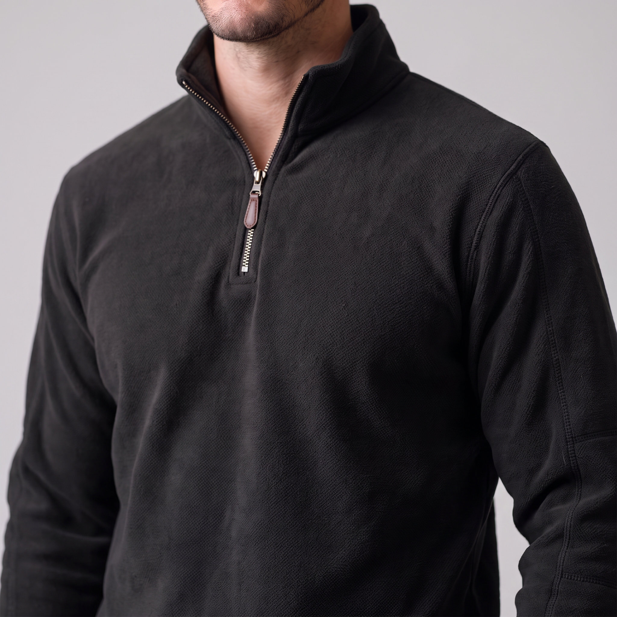Men's Fleece Quarter-Zip Pullover