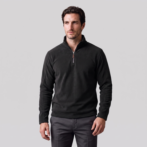 Men's Fleece Quarter-Zip Pullover