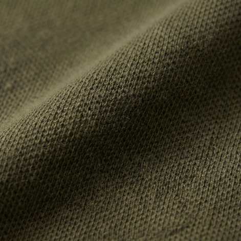 Men's Green Polo Shirt with Contrast Trim