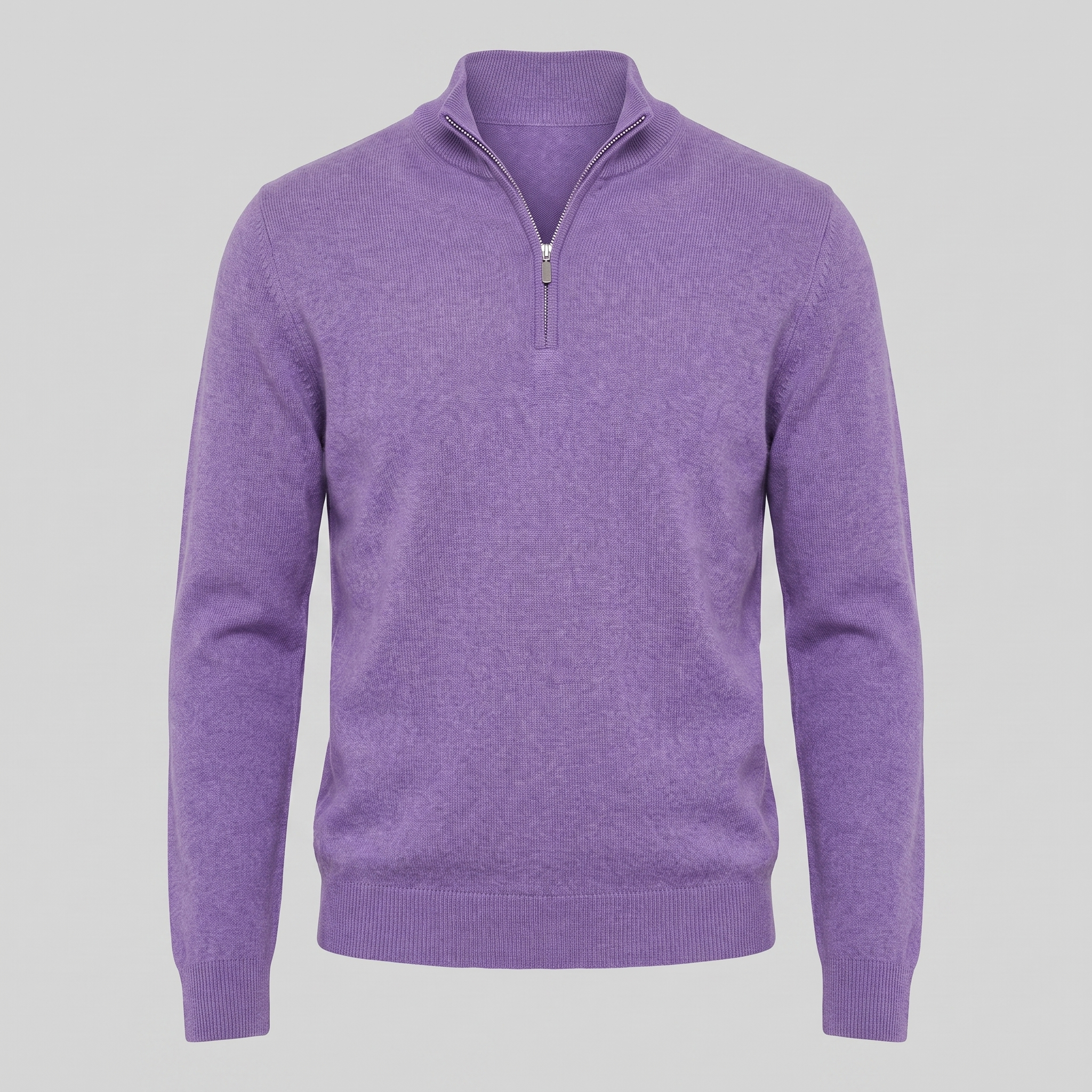 Men's Half-Zip Knit Sweater