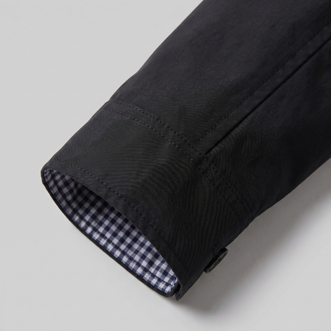 Men's Harrington Jacket with Check Lining