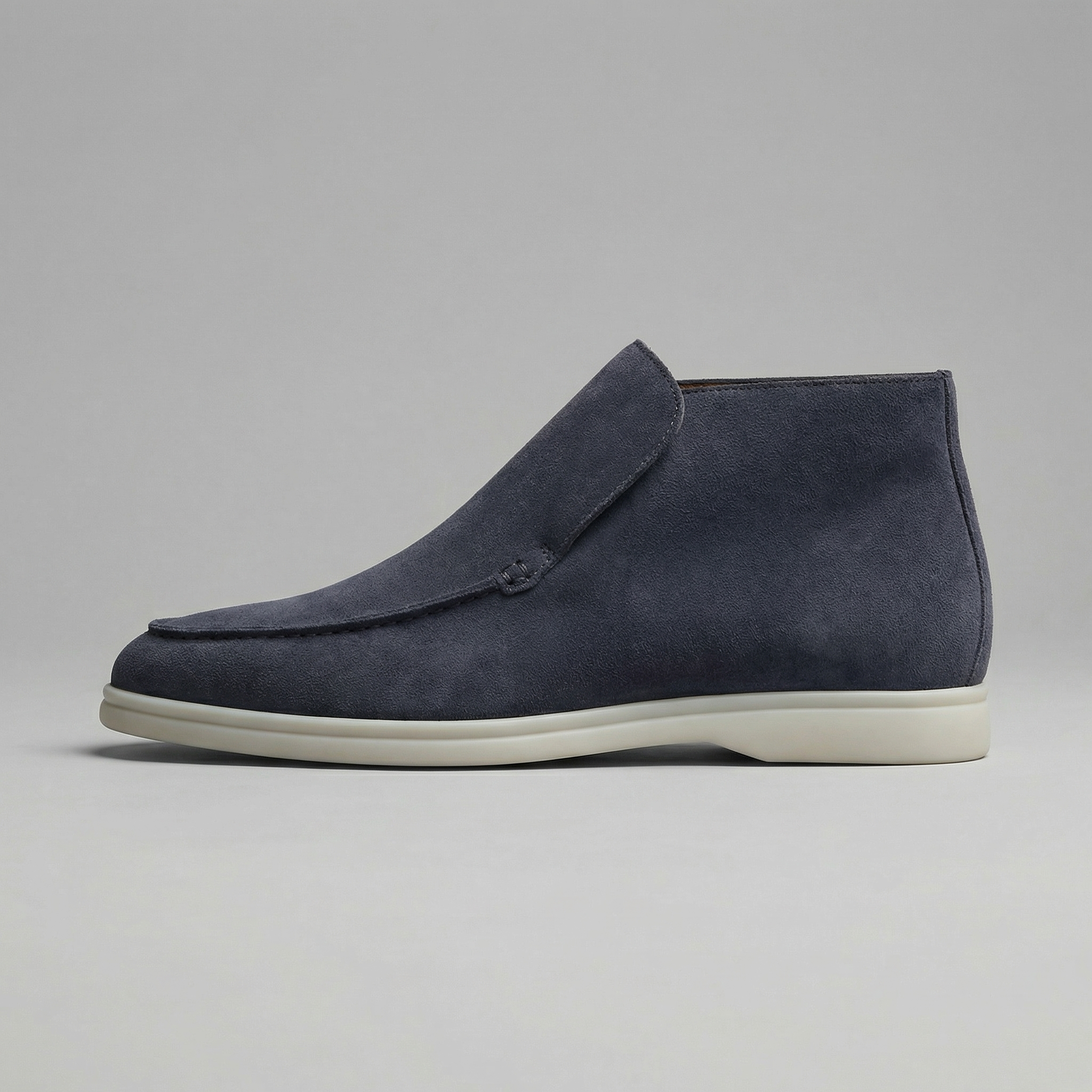 Men's High Suede Loafers