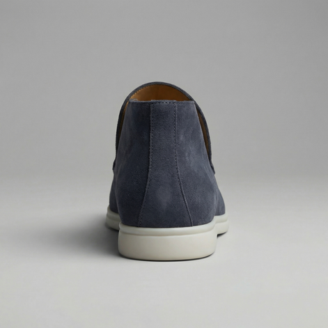 Men's High Suede Loafers