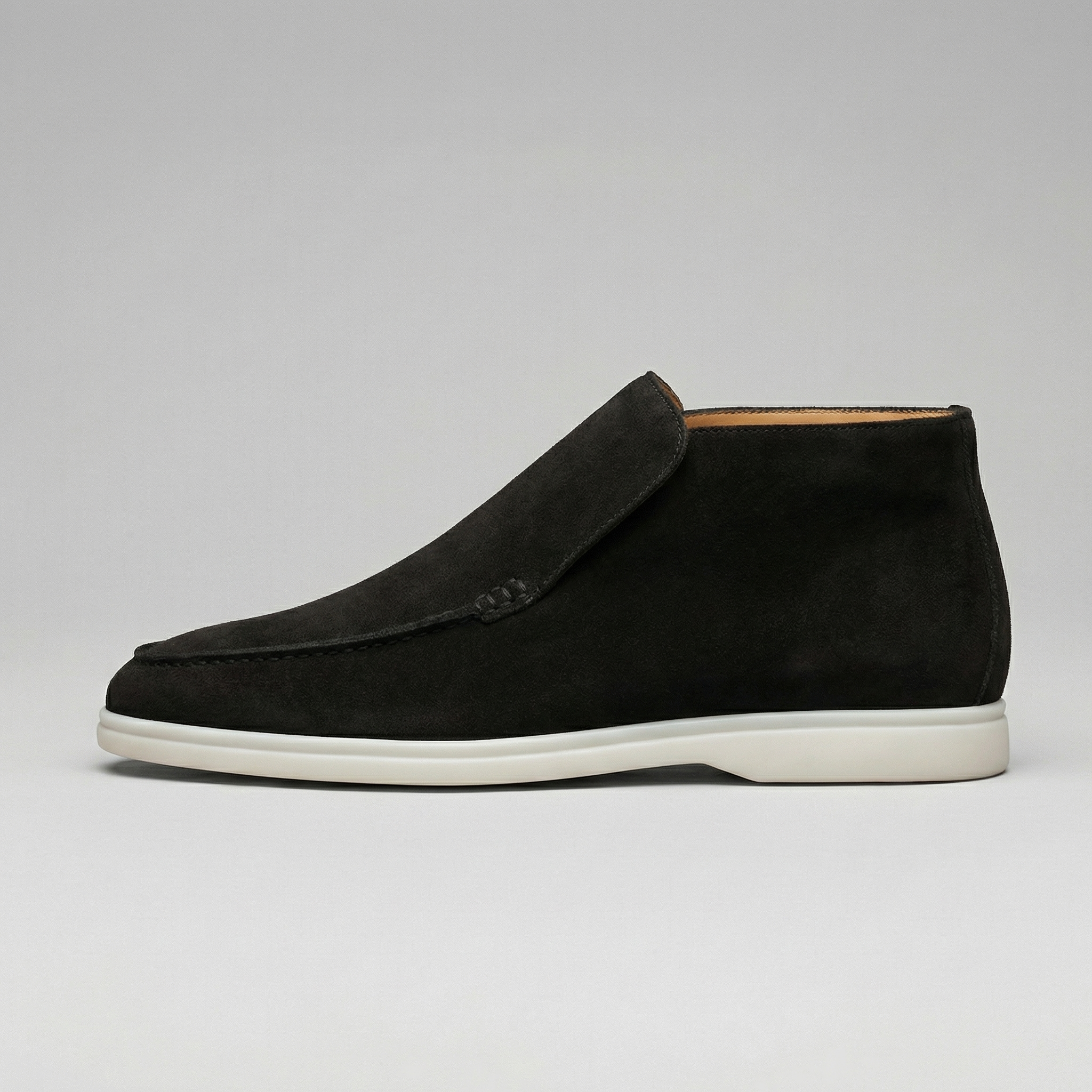 Men's High Suede Loafers
