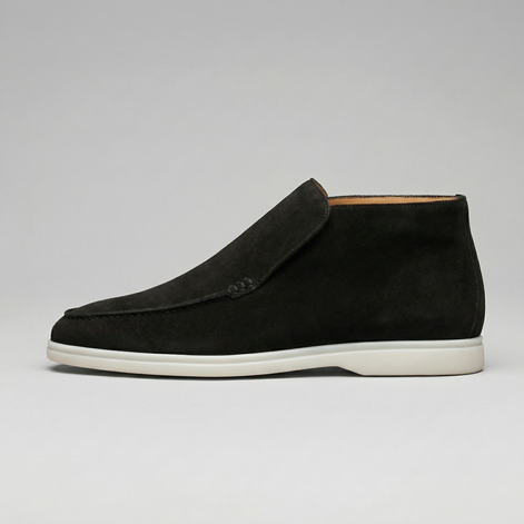 Men's High Suede Loafers