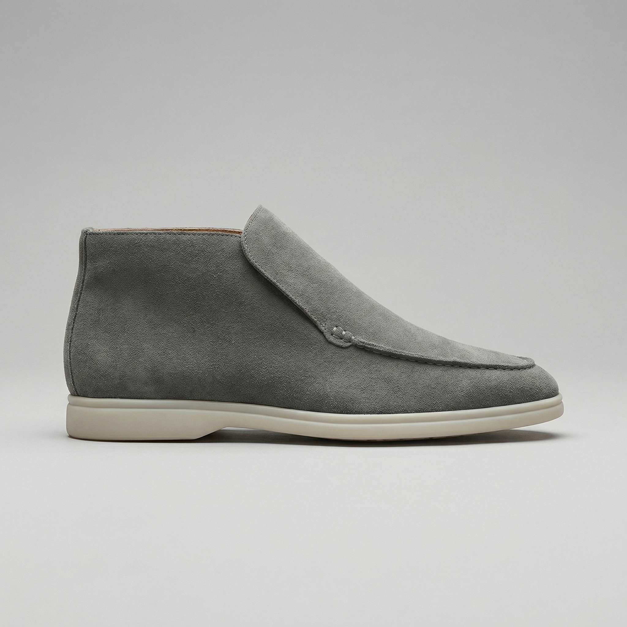 Men's High Suede Loafers