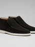 Men's High Suede Loafers