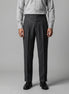 Men's High-Waisted Straight-Leg Trousers
