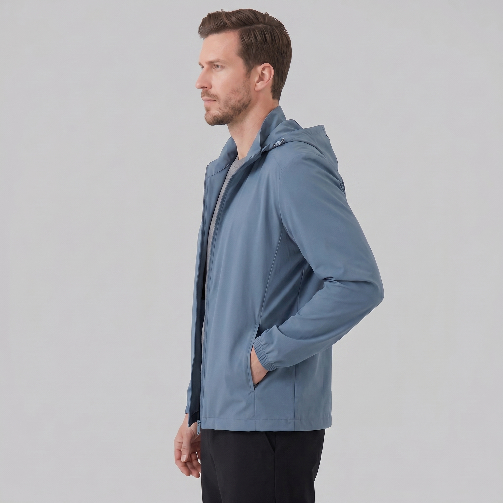 Men's Hooded Softshell Jacket